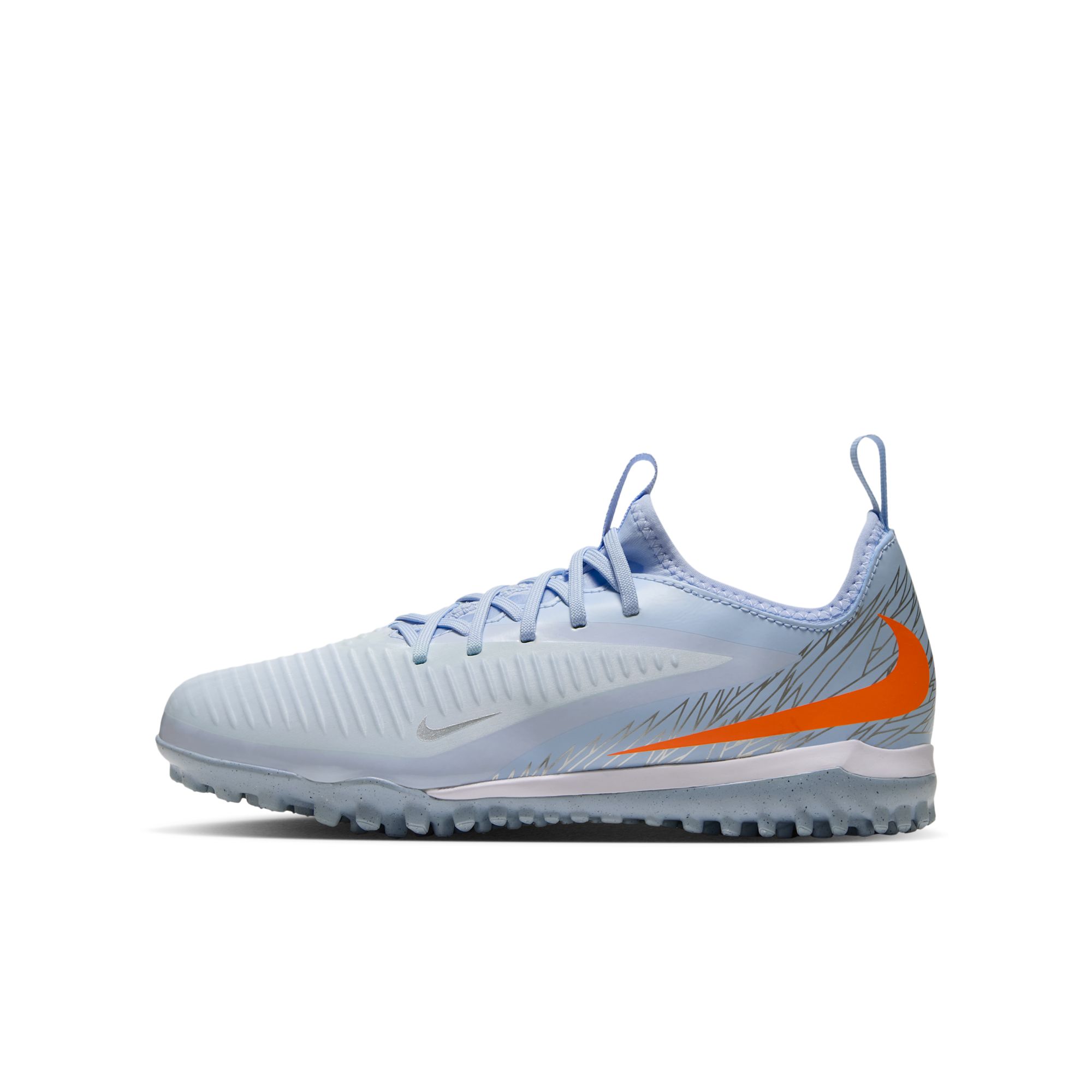 Nike United Jr. Phantom 6 Low Academy Zapatos de fútbol para pasto sintético (turf) para niños grandes