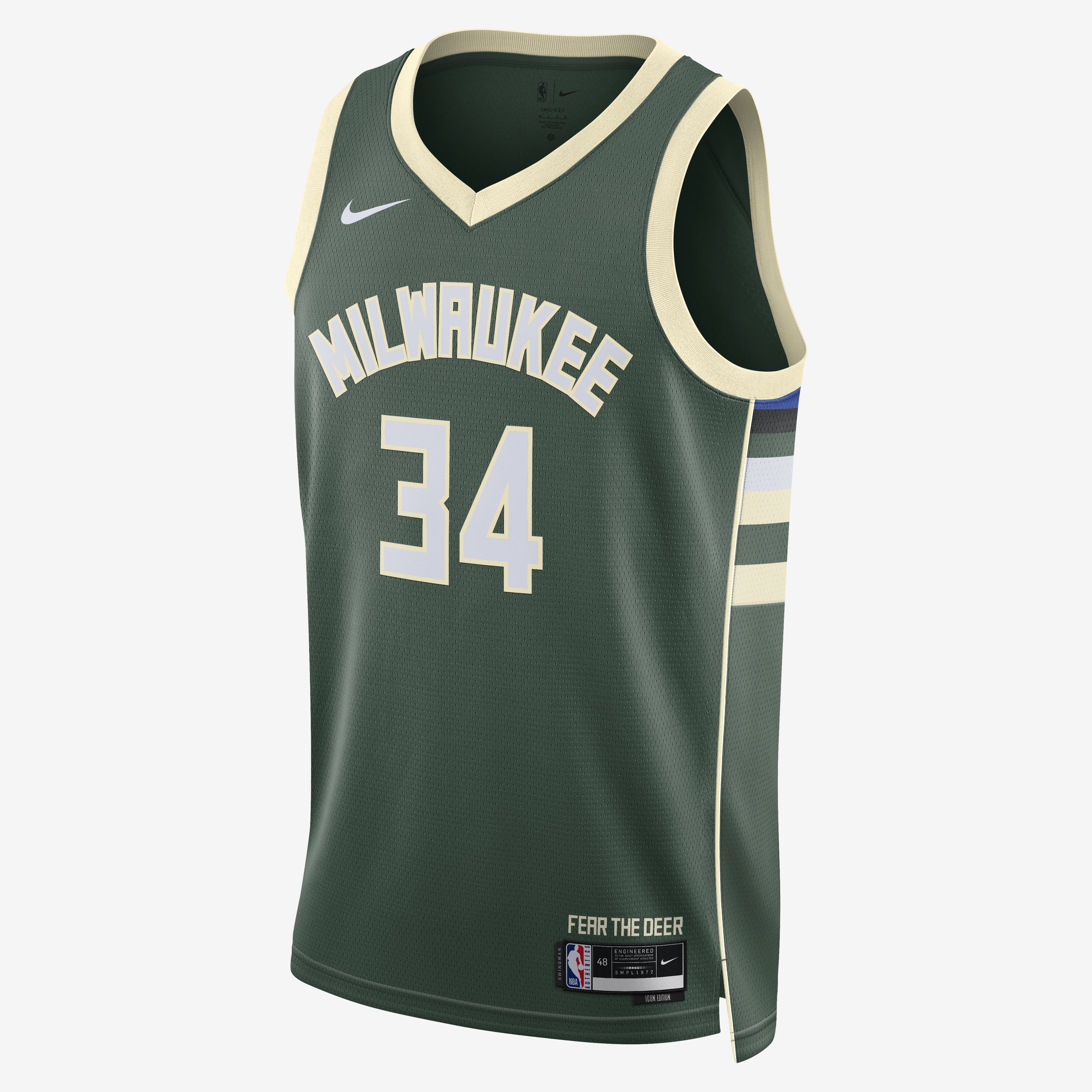 Milwaukee Bucks Icon Edition 2022/23 Jersey de Basketball para hombre