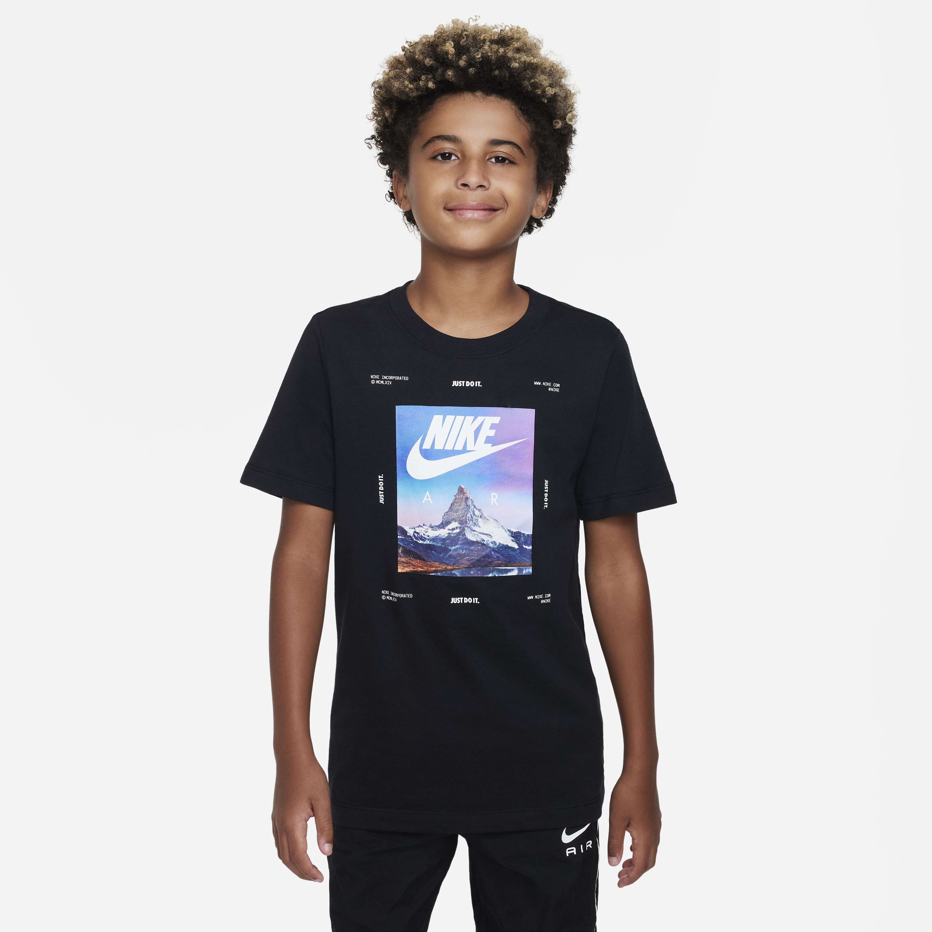 Polera best sale nike niño