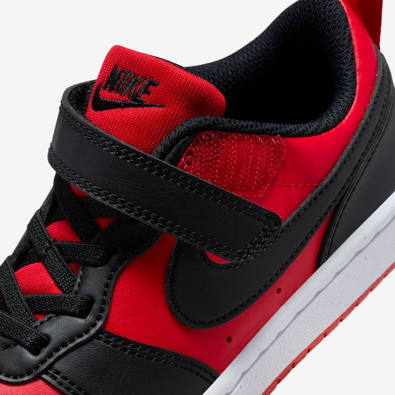 nike court borough low 2 rojo