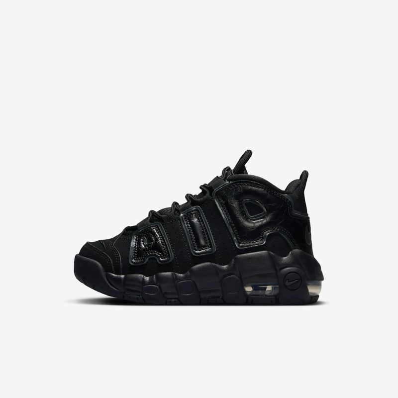 Nike air more uptempo negras sale