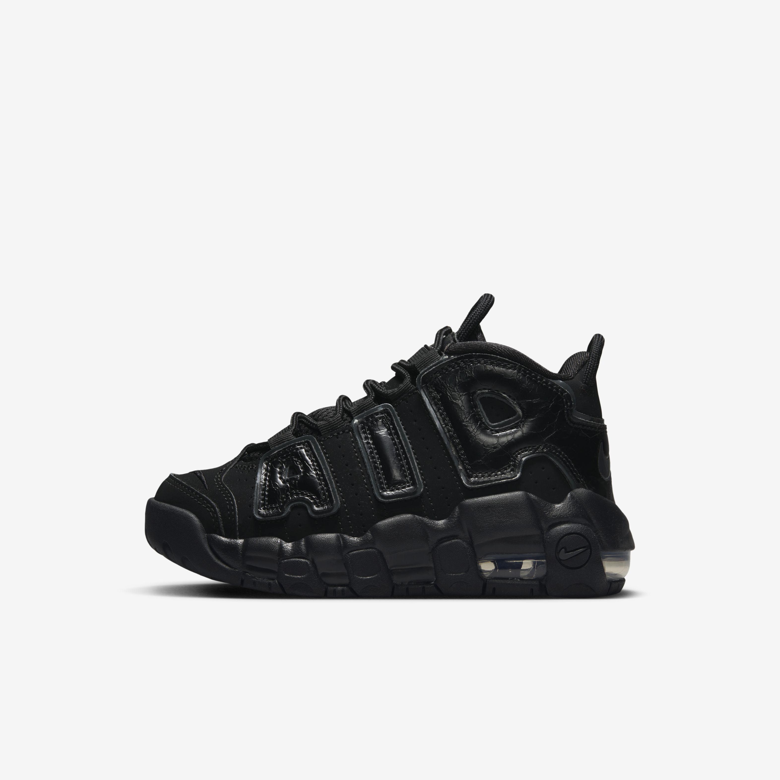 Air uptempo negras sale