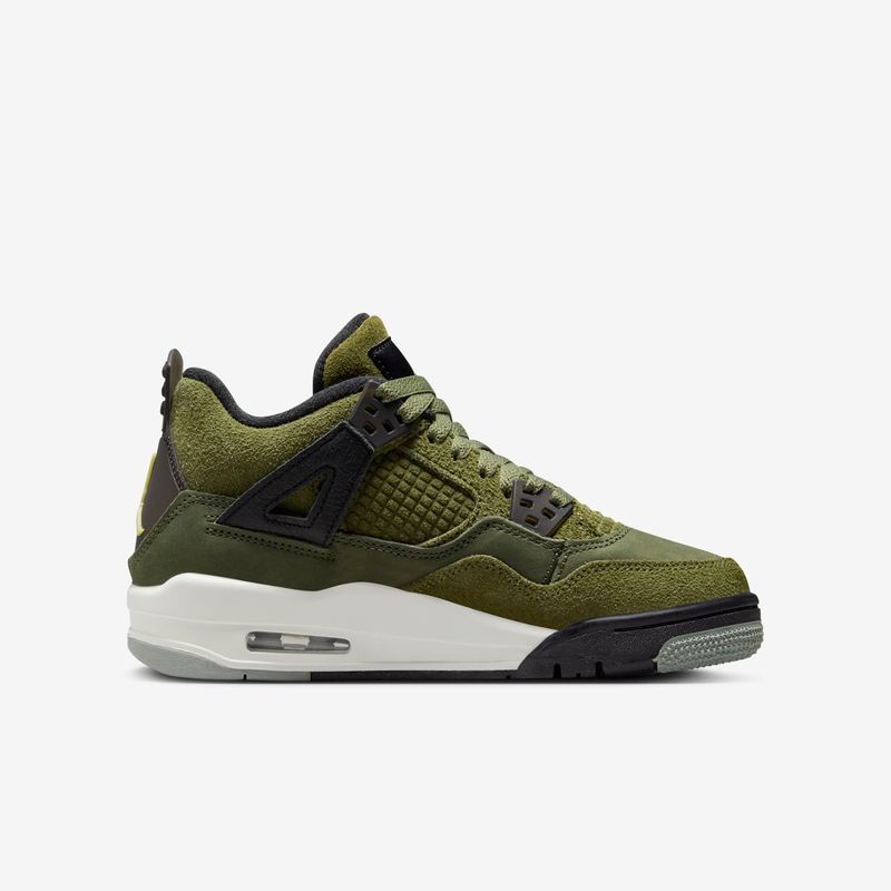 Jordan 4 retro online verde