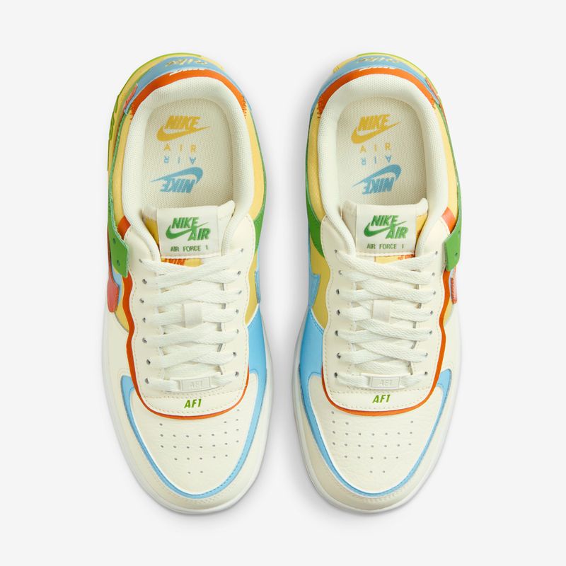 Zapatilla nike wmns air force 1 shadow multicolor chile sale