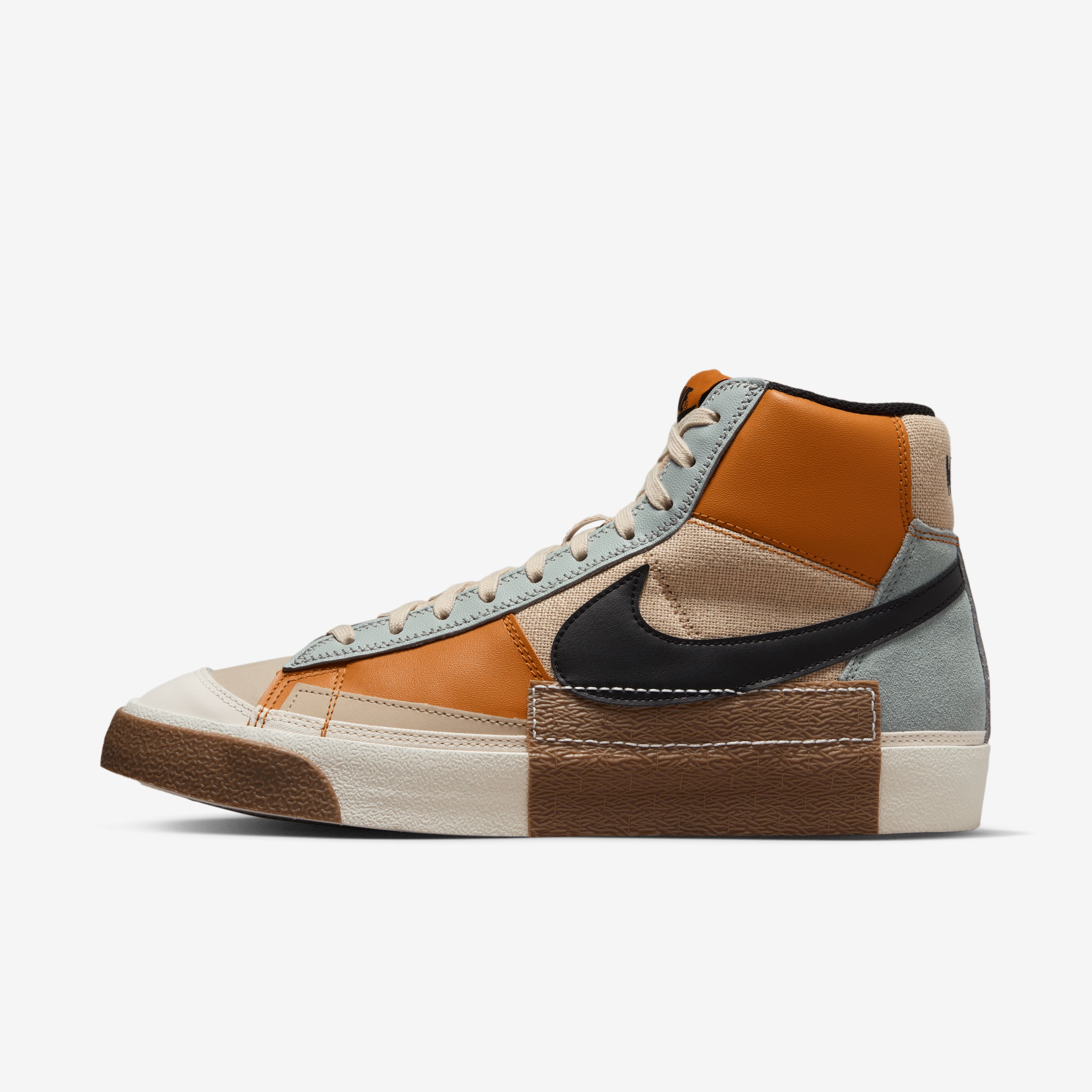 Nike blazer high hombre plata on sale