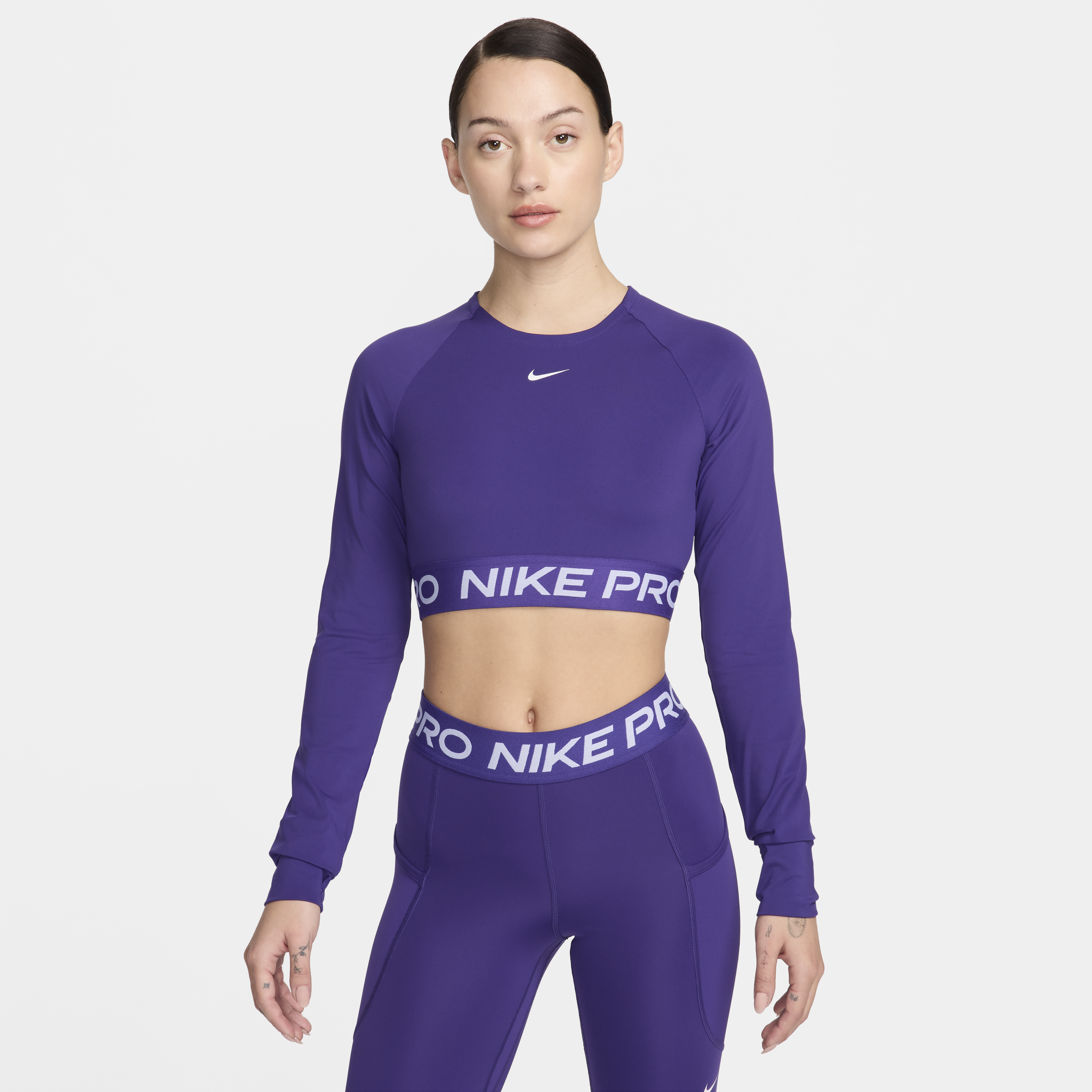 Nike Nike Pro 365 Polera Dri Fit manga larga para mujer Ofertitas